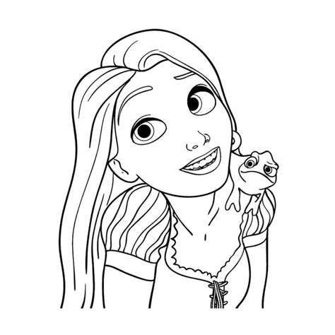 Dibujos De Rapunzel Para Colorear 100 Imágenes Para Imprimir Gratis