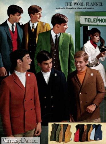 1960s Mens Fashion 60s Fashion For Men