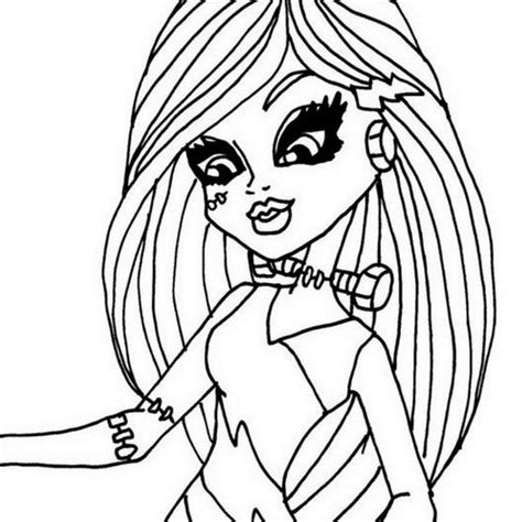 Coloriage Monster High Deuce Gorgon Serapportantà Dessin A Colorier En