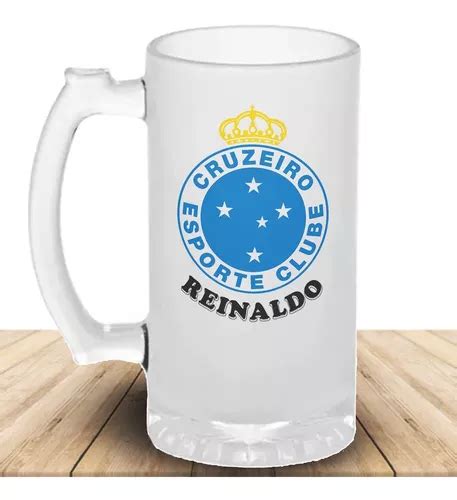 Caneca Chopp Cruzeiro Personalizada Nome MercadoLivre