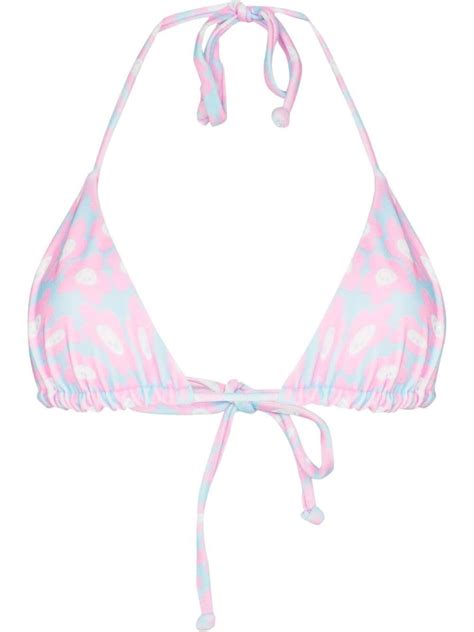 Frankies Bikinis Tia Triangle Bikini Farfetch