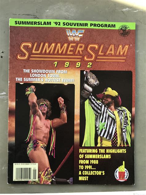 Rasslin History On Twitter Rt Ostpies Wwf Summerslam August