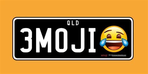 Emoji License Plates Are Being Introduced In Australia