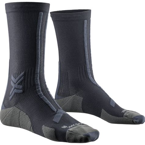 X Socks Trail Run Discover Crew Socken Black Charcoal BIKE24