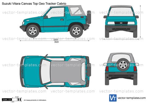 Templates Cars Suzuki Suzuki Vitara Canvas Top Geo Tracker Cabrio