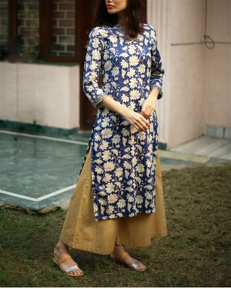 Royal Blue Kurta Set By Raasleela The Secret Label