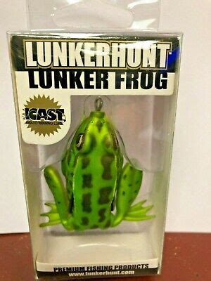 Lunkerhunt Lunker Frog Award Winning Lf Green Tea Legs Extend