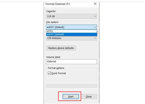 How To Convert A NTFS Drive To ExFAT Without Losing Data