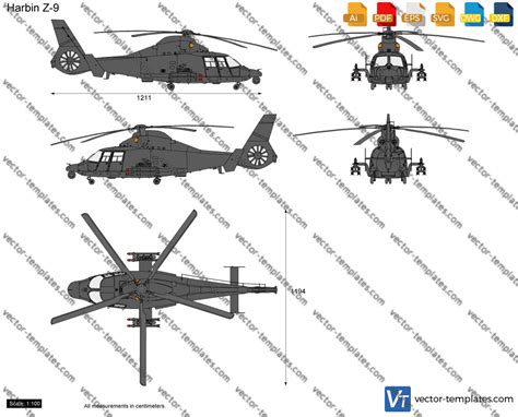 Templates Helicopters Helicopters H M Harbin Z 9