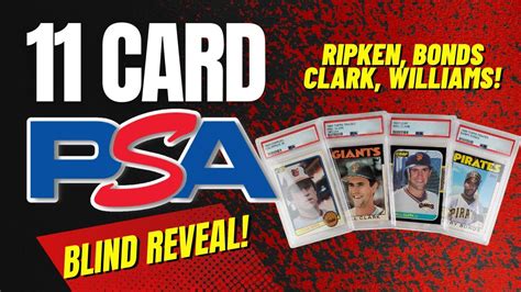 PSA Blind Reveal 11 Card Submission Return 1980 S Special YouTube