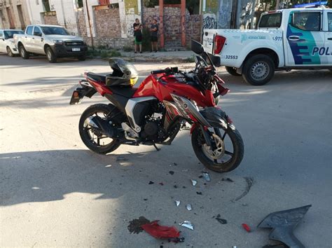 Grave Accidente Un Motociclista Fue Trasladado En C Digo Rojo Tras