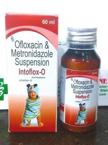 Intofolx O Suspension Ofloxacin Mg And Metronidazole Mg Intoflox