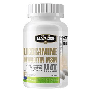 Maxler Glucosamine Chondroitin MSM 90tabs - MuscleShop - aukščiausios ...