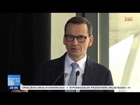 W poniedziałek poznamy rząd Premiera Morawieckiego YouTube