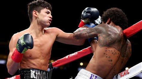 A Star In The Making Ryan Garcia Knocks Out Jose Lopez Of Puerto Rico