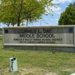 Day James L Middle School - Middle Schools & High Schools - 40775 Camino Campos Verde, Temecula ...