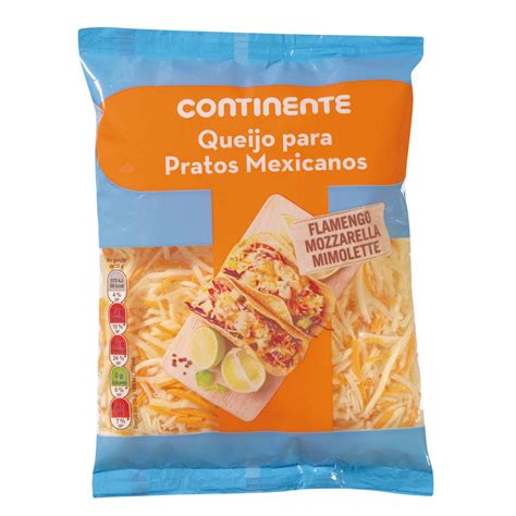 Queijo Ralado Para Pratos Mexicanos Continente Emb Gr