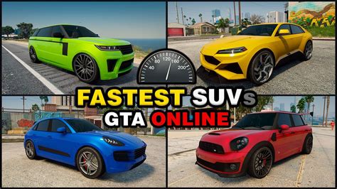 Top Fastest Suvs In Gta Online Fastest Suv In Gta Online