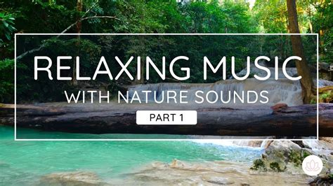 3 Hour Relaxing Music With Nature Sounds Waterfall Rain Music