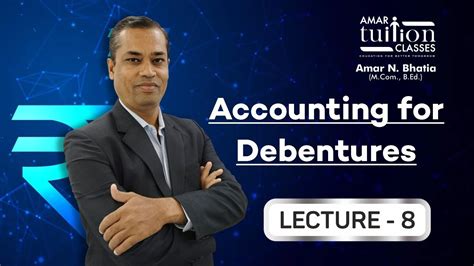 8 Accounting For Debentures Class 12 12th GSEB Debenture Of 12th