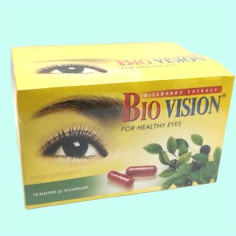 Jual Biovision Suplemen Mata Kotak Kapsul Ed Mei Shopee