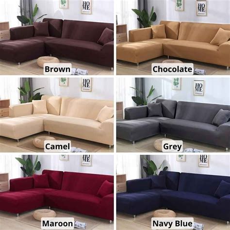 L Shape Sofa Covers - Suitable For Sectional Sofa Set