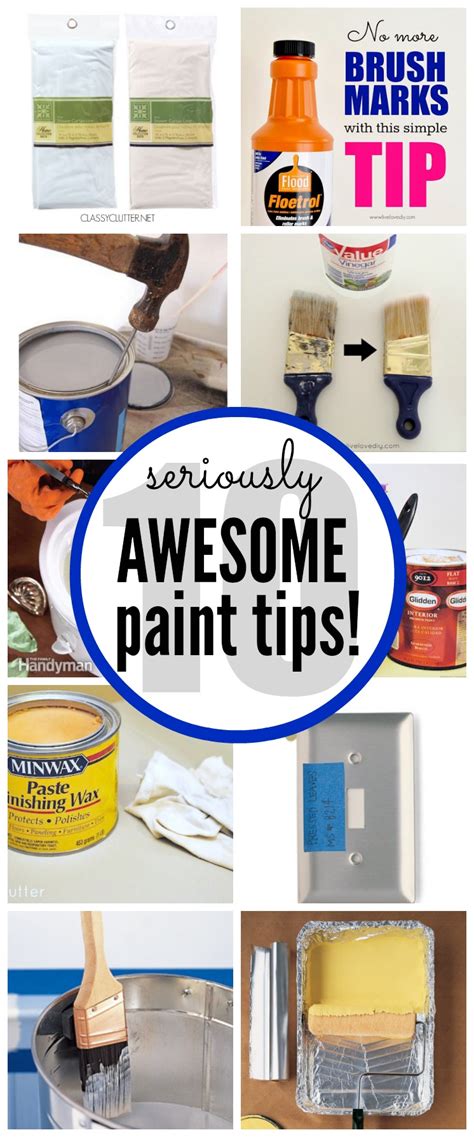 The BEST Painting Tips and Tricks - Classy Clutter