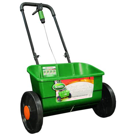 Scotts Turf Builder Fertilizer Spreader Classic Drop 10000 Sq Ft 76400 Réno Dépôt