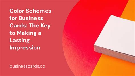 Color Schemes for Business Cards: The Key to Making a Lasting ...