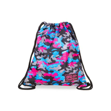 Worek Sportowy Coolpack Sprint Line Camo Fusion Pink B Coolpack