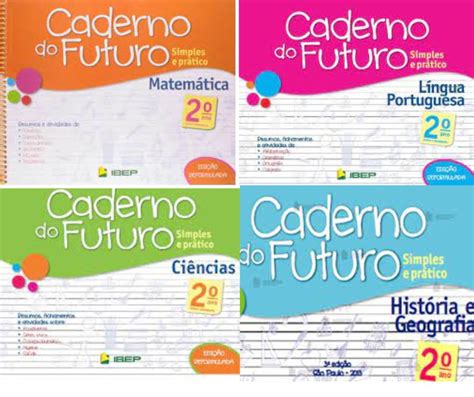 Caderno Do Futuro Ano Port Mat Cien Hist E Geo