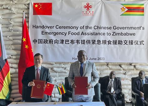 Chinese Embassy In Zimbabwe On Twitter Ambassador Zhou Ding And