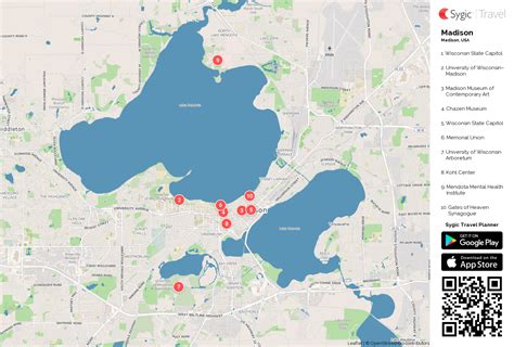 Map Of Downtown Madison Wi - Maping Resources