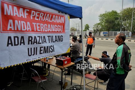 Baru Satu Hari Diterapkan Sanksi Tilang Uji Emisi Kembali Ditiadakan