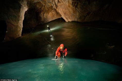 Booming Ice Chasm Underground Chamber Beneath Rocky Mountains Has