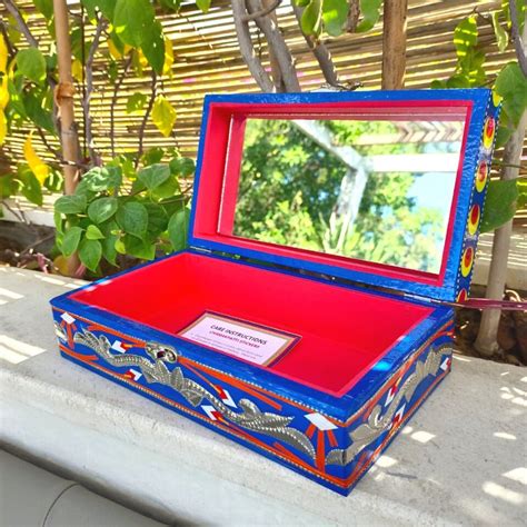 Majestic Blue Jewelry Box Urban Truck Art Brands Gallary