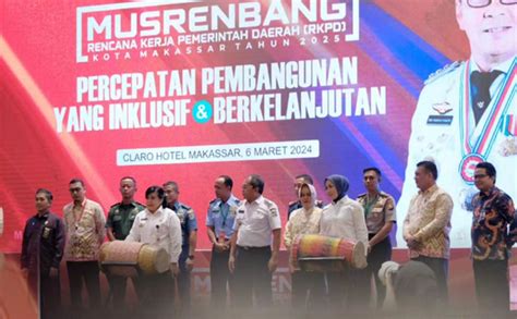 Bapenda Makassar Hadiri Musrenbang RKPD Kota Makassar 2024 Beridata