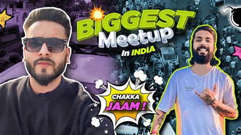 Biggest Meetup In Jaipur With Babu Bhaiya YouTube