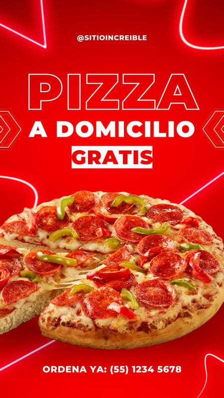 Plantillas Pizza Gratis Y Editables Canva