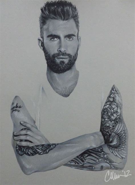 Adam Levine Sketch At Explore Collection Of Adam