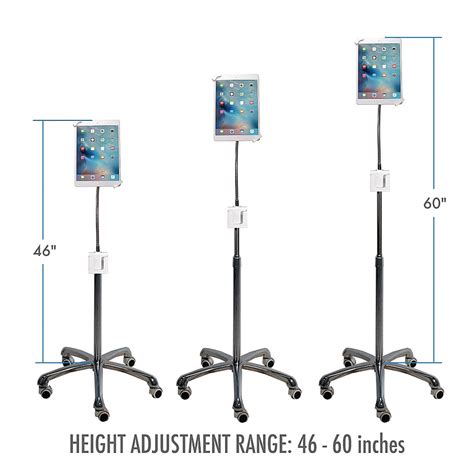 Best Buy CTA Digital Heavy Duty Security Gooseneck Floor Stand For