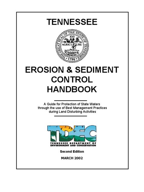 Erosion And Sediment Control Handbook Pdf Riparian Zone Soil