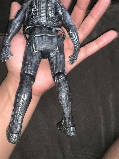 2012 Neca Prometheus Engineer Chair Suit 7” Figure Custom Paint Ebay