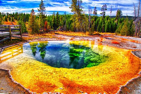 Morning Glory Pool Yellowstone National Park Morning Glory Flickr