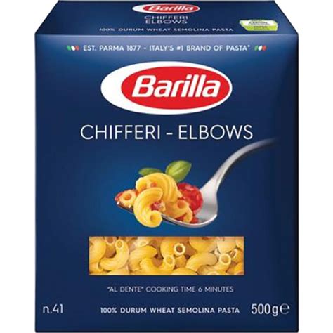 Макаронні вироби Barilla Chifferi Elbows 500 г купити онлайн замовити