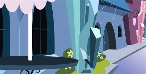 Mlp Background Crystal Empire Street By Grievousfan On Deviantart