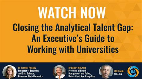 Closing The Analytical Talent International Institute For Analytics