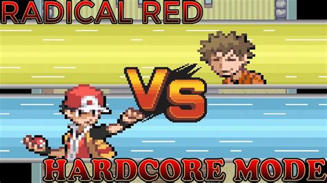 Pokemon Radical Red Hardcore Mode Vs Brock Youtube