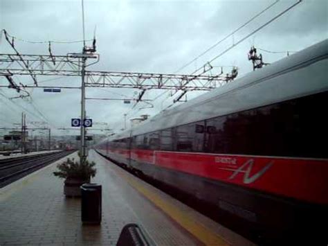 L Etr Frecciarossa In Transito A Firenze Rifredi Youtube