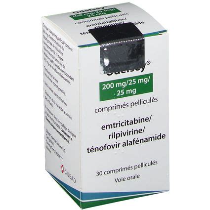 ODEFSEY 200 mg/25 mg/25 mg Filmtabletten 30 St mit dem E-Rezept kaufen ...